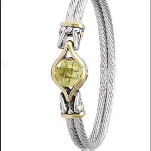 JOHN MEDEIROS PERIDOT BRACELET EUC 6.5” BEAUTIFUL!